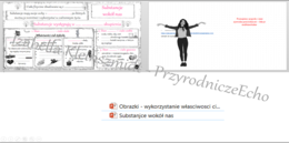 Karta pracy i pomysł/inspiracja na lekcję „ Substancje wokół nas” - karta pracy wykonana w power point + gratisowy pomysł na lekcję - link do lekcji multimedialnej niekomercyjnej wykonanej w genial.ly do indywidualnego pobrania i użycia do celów niekomer