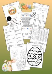 Wielkanocne karty pracy 1-3