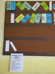 Biblioteczka klasowa - gazetka ścienna na cały rok szkolny