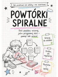 Jak przetrwać rok szkolny i nie zwariować – gazetka ścienna w stylu zeszytowym