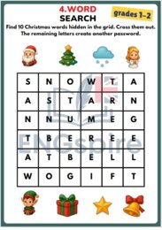 CHRISTMAS ESCAPE ROOM DLA KLAS 1-3