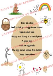 Easter Idioms