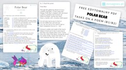 gotowa lekcja POLAR BEAR tasks on a poem B1/B2