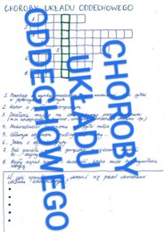 Choroby układu oddechowego - krzyżówka