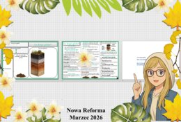 Mały zestaw na jedną lekcję: sketchnotka/notatka/przypomnienie dla nauczyciela, karta pracy plus gratisowa prezentacja multimedialna „Co kryje gleba?” w pdf. Przyroda "Odkrywam przyrodę". Klasa 4. Dział „Moja okolica".