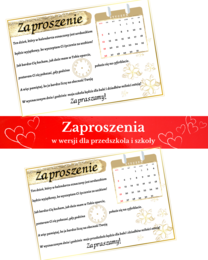 Scenariusz Dnia Babci i Dziadka "List do Babci i Dziadka" + zaproszenia i upominek w formie listu