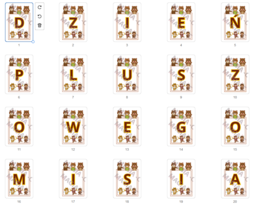 Girlanda Dzień Pluszowego Misia