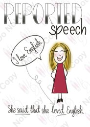 DRAWN TO GRAMMAR – REPORTED SPEECH