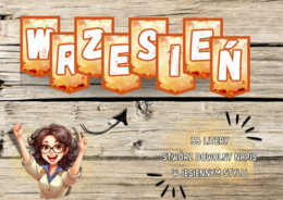 GIRLANDA JESIENNA - CAŁY ALFABET