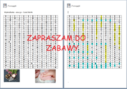 ♥♥?Wykreślanka emocje - porozmawiajmy o pozytywnych emocjach - Dzień Mamy, Taty, Rodziny