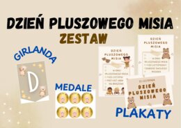 DZIEŃ PLUSZOWEGO MISIA zestaw