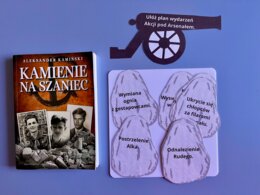 "Kamienie na szaniec" - Akcja pod Arsenałem - plan wydarzeń w formie graficznej