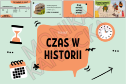Czas w historii - prezentacja historia klasa 5