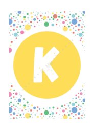 Napis, baner "DZIEŃ KROPKI"