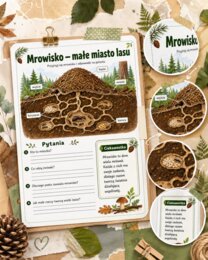 Mrowisko - małe miasto lasu