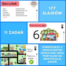 Prezentacja New English Adventure 3 – Unit 4 There's a park