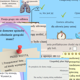 Edukacja zdrowotna – zestaw kart pracy dla klas 4.