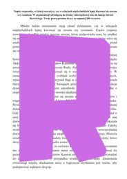 ROZPRAWKA WZÓR Serce czy rozum