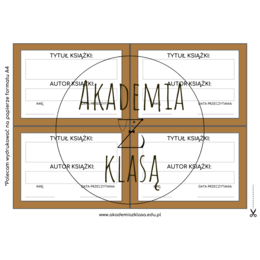 WYZWANIE CZYTELNICZE Z JAMNIKIEM KLASYKIEM na rok szkolny 2025/2026