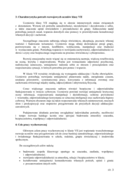 PLAN PRACY WYCHOWAWCZEJ dla klasy VII na rok szkolny 2026/2027