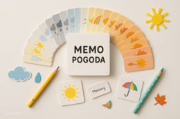 Zestaw kart pracy „Pogoda w obrazkach”
