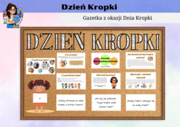 Gazetka i materiały na Dzień Kropki