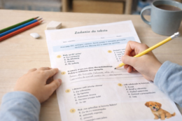 Krótki tekst do czytania ze zrozumieniem: Reksio w schronisku