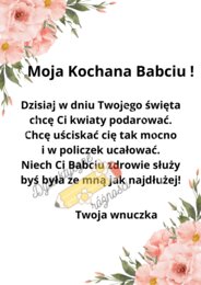 Dzień Babci i Dziadka