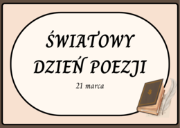ŚWIATOWY DZIEŃ POEZJI – cytaty – gazetka – 21 str. – fiszki – wersja 1