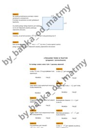 Zeszyt przygotowań do E8 z matematyki – potęgowanie i pierwiastkowanie