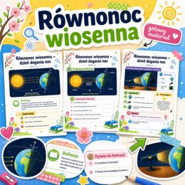 Równonoc wiosenna - dzień dogania noc