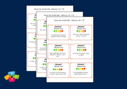 "ZEMSTA" – Karty do SMALL TALK – lektury – gra