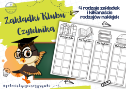 Zakładki Klubu Czytelnika