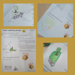 Wspieramy pszczoły - karta pracy #beeYOPE