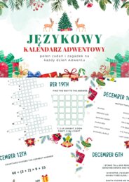 Językowy kalendarz adwentowy