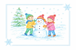 24 uniwersalne ramki A4 poziomo – kolor + czarno- białe, całoroczne ramki na prace plastyczne