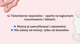 Prezentacja: Twierdzenia Racjonalne i Emocjonalne w Komunikacji Interpersonalnej TUS