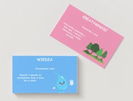 Gra ekologiczna. Plansza. Karty wyzwań