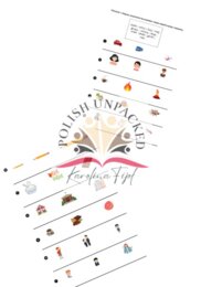 Karta pracy stopniowanie przymiotników, poziom A1, język polski jako obcy, gramatyka