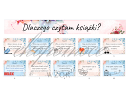 Pomysł na gazetkę szkolną - Dlaczego czytam książki? - 10 powodów dla których warto czytać!