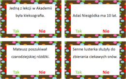 "Akademia Pana Kleksa" TAK czy NIE?