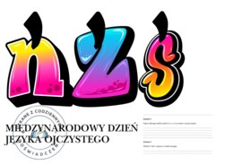 Karta pracy – Międzynarodowy Dzień Języka Ojczystego