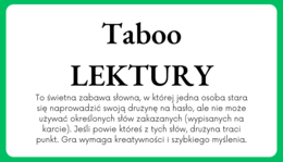Lekturowa powtórka do egzaminu - TABOO