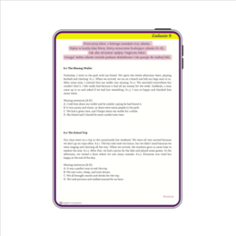 Angielski - ZESTAW - egzamin ósmoklasisty