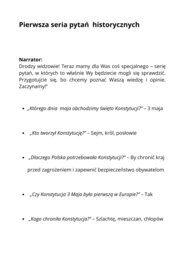 Sekrety 3 Maja scenariusz apelu