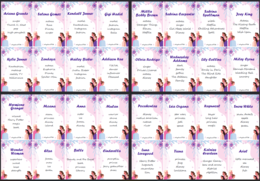 Women’s Day (Dzień Kobiet)/Famous women (Sławne kobiety) gra Taboo /48 kart