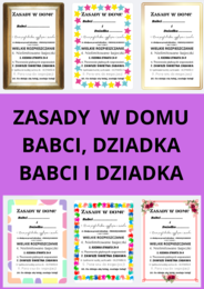 Zasady w domu babci, dziadka, babci i dziadka