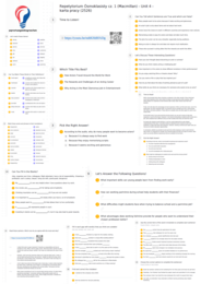 Repetytorium Ósmoklasisty cz. 1 (Macmillan) - Unit 4 - karta pracy (2526)