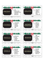 gra - świąteczne tabu