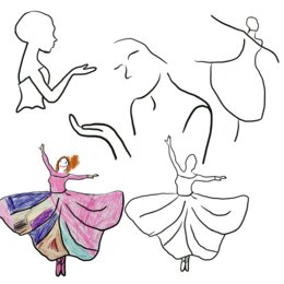 Kolorowanki - dokończ rysunek